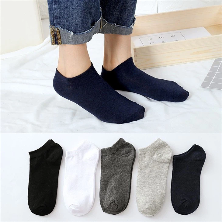 Men's Breathable Boat Socks